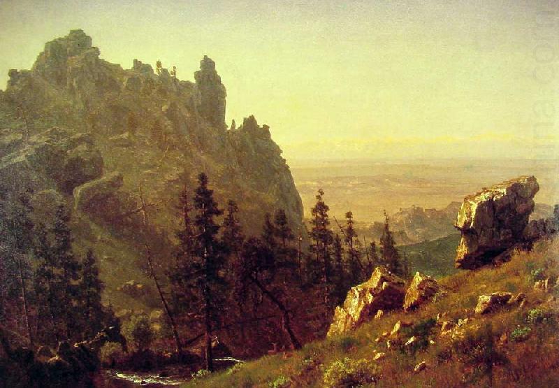  Wind River Country, Albert Bierstadt